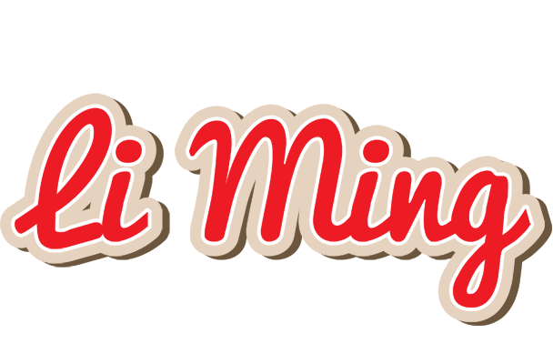 Li Ming chocolate logo